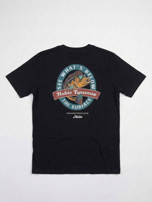 Camiseta Hobie Eyewear Preta